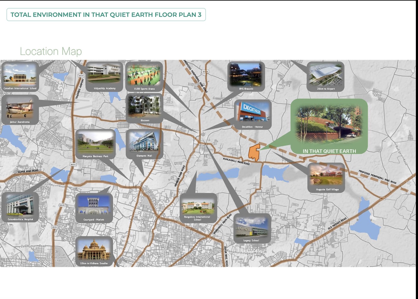 3BHK 2409 sqft in Total Environment In That Quiet Earth