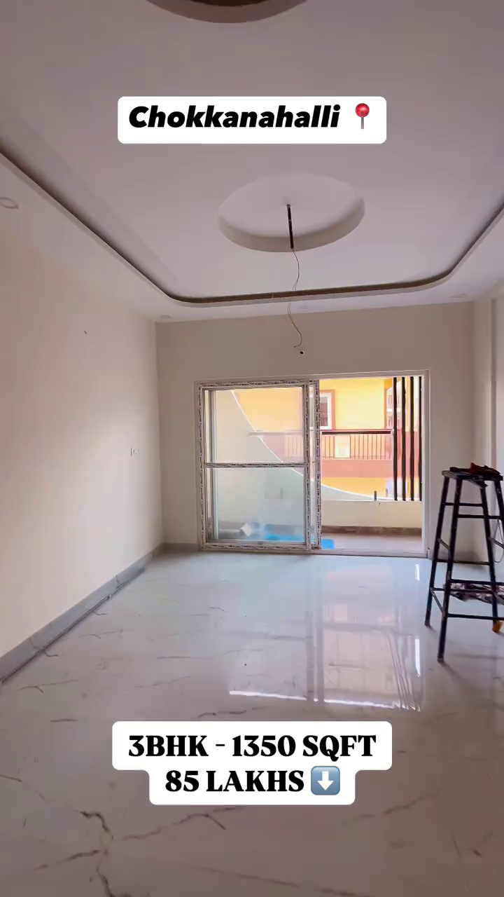 Full Apartment For Sale in Kodigehalli main road chokkanahalli