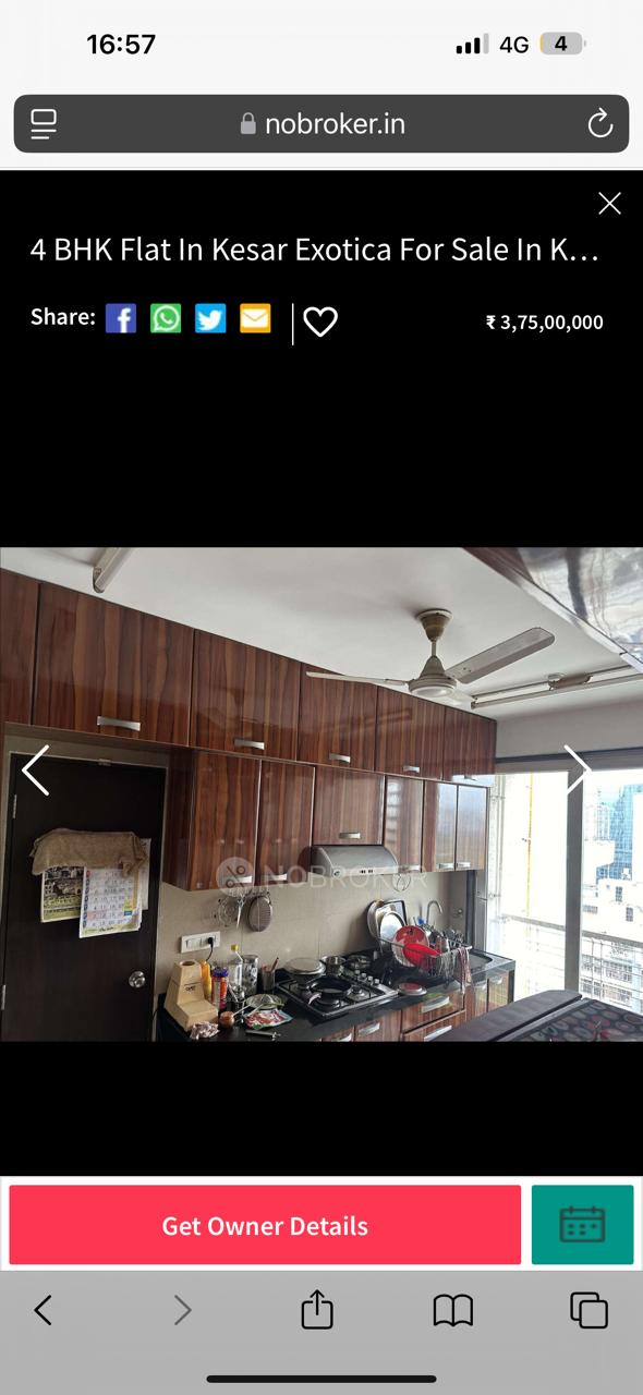 4 BHK flat for sale in Kharghar