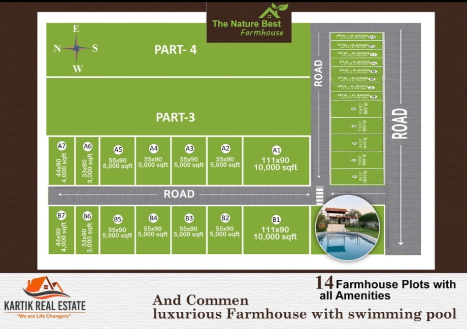 3000 sq. ft. farm house for sale in Nevri fata