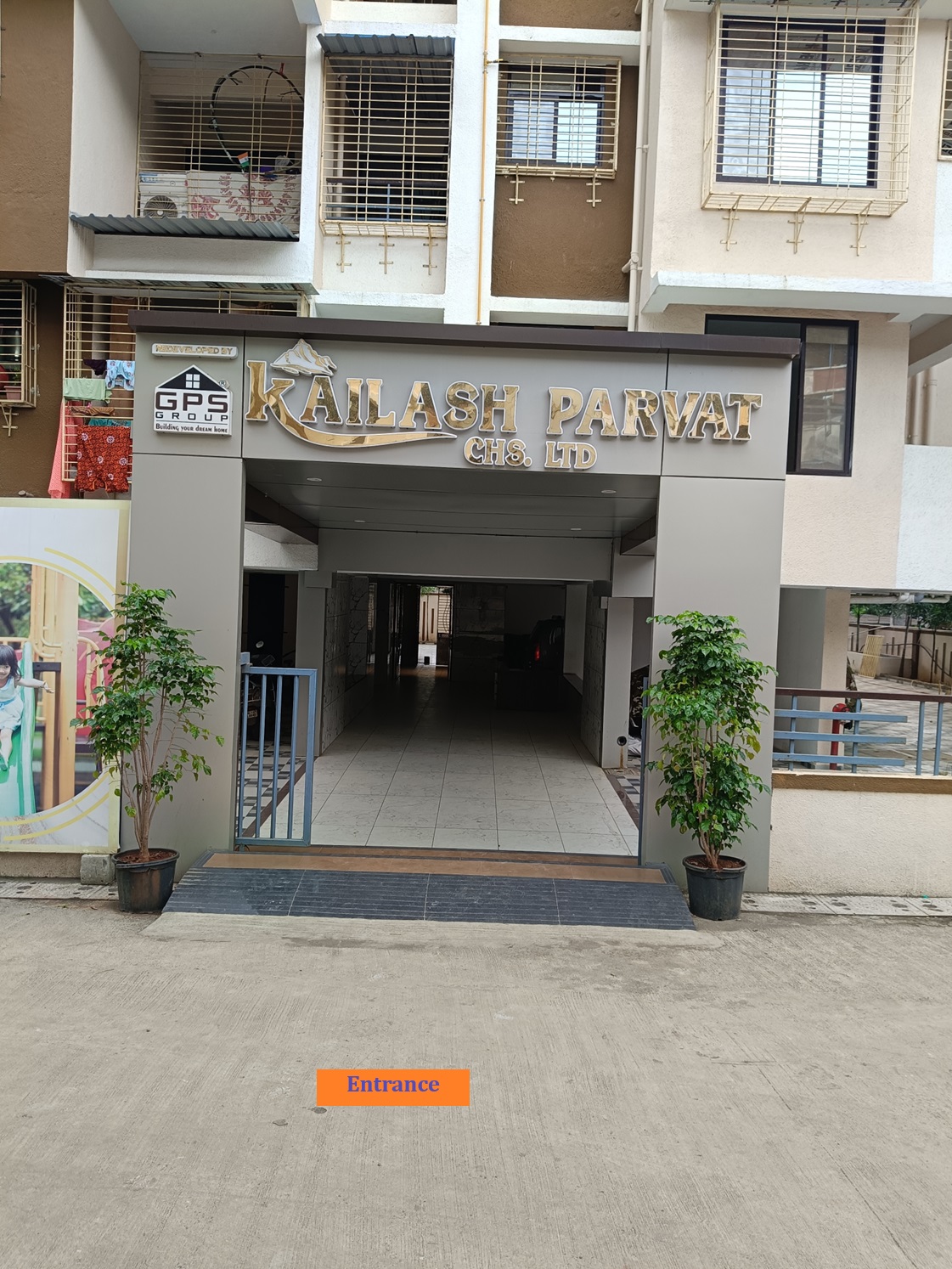 Available for sale a 1-BHK flat (858 Sq-Ft/ Carpet-584 Sq-Ft) situated in Ambernath City. A newly constructed project at Bhidewadi, Kansai, Ambernath-East. Spacious, well-ventilated, attached bathroom, decent flooring, kitchen, balcony. The main door has East-West as per Vastu, facing a park with parking facility. Price Rs. 40 Lakhs.
