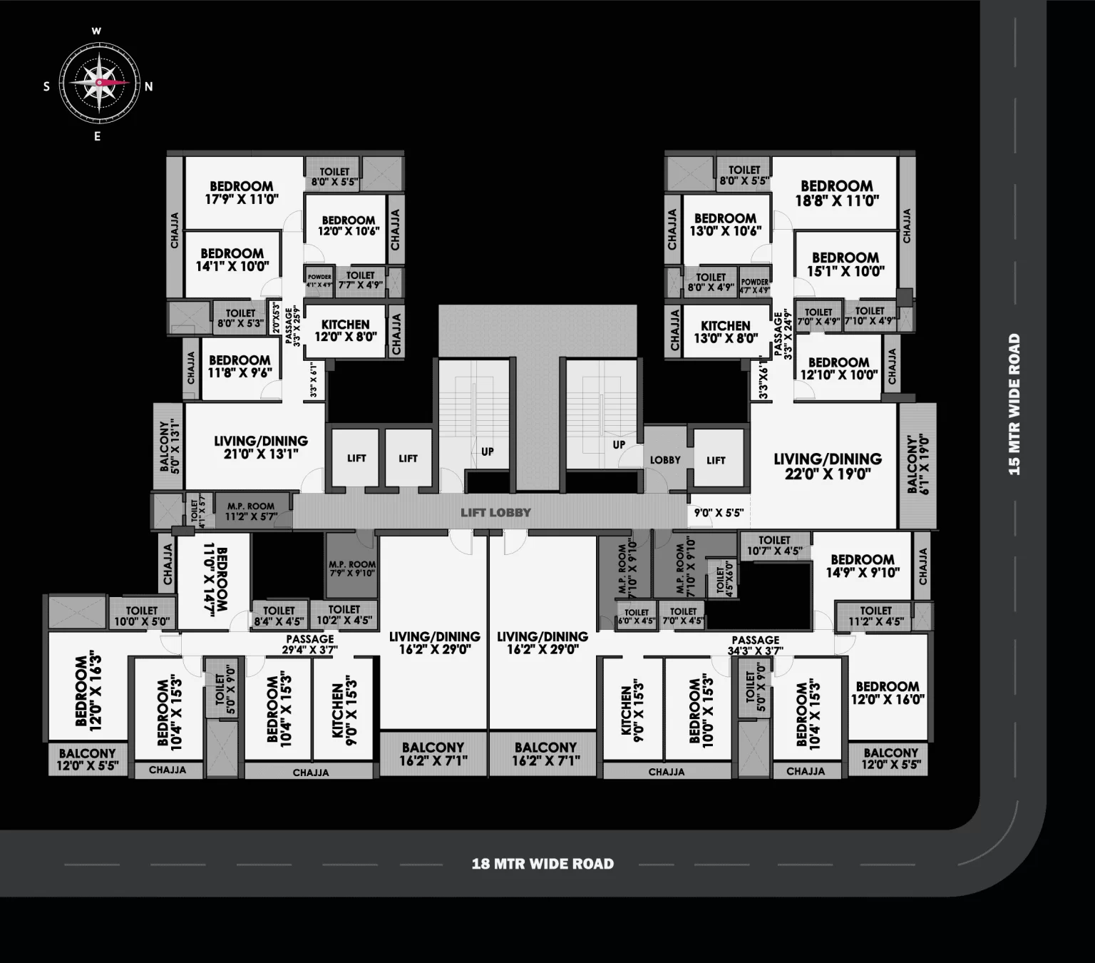 4.5 BHK Luxury Apartment For Sale | Progressive One Vashi