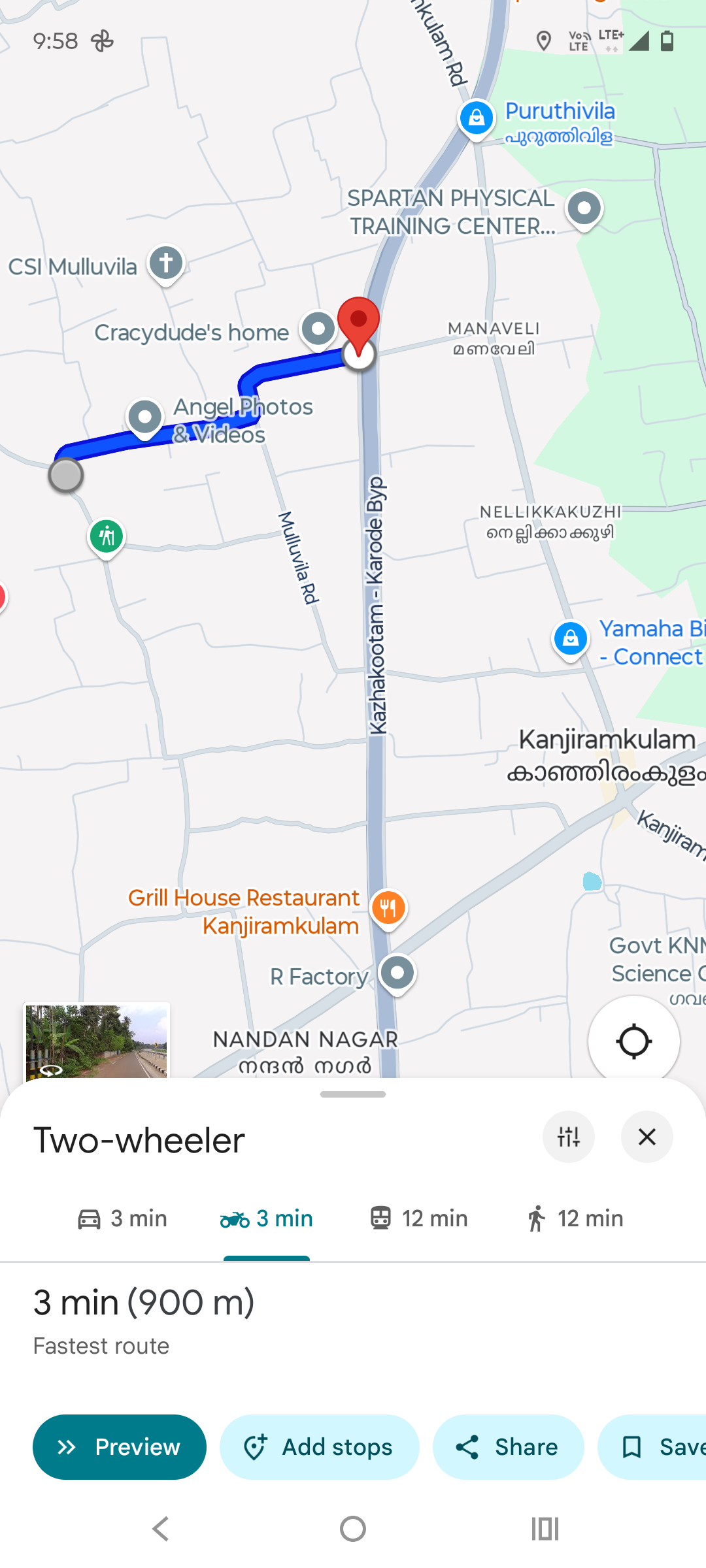 15.5 cent Premium Investment plot for sale near Vizhinjam Project 