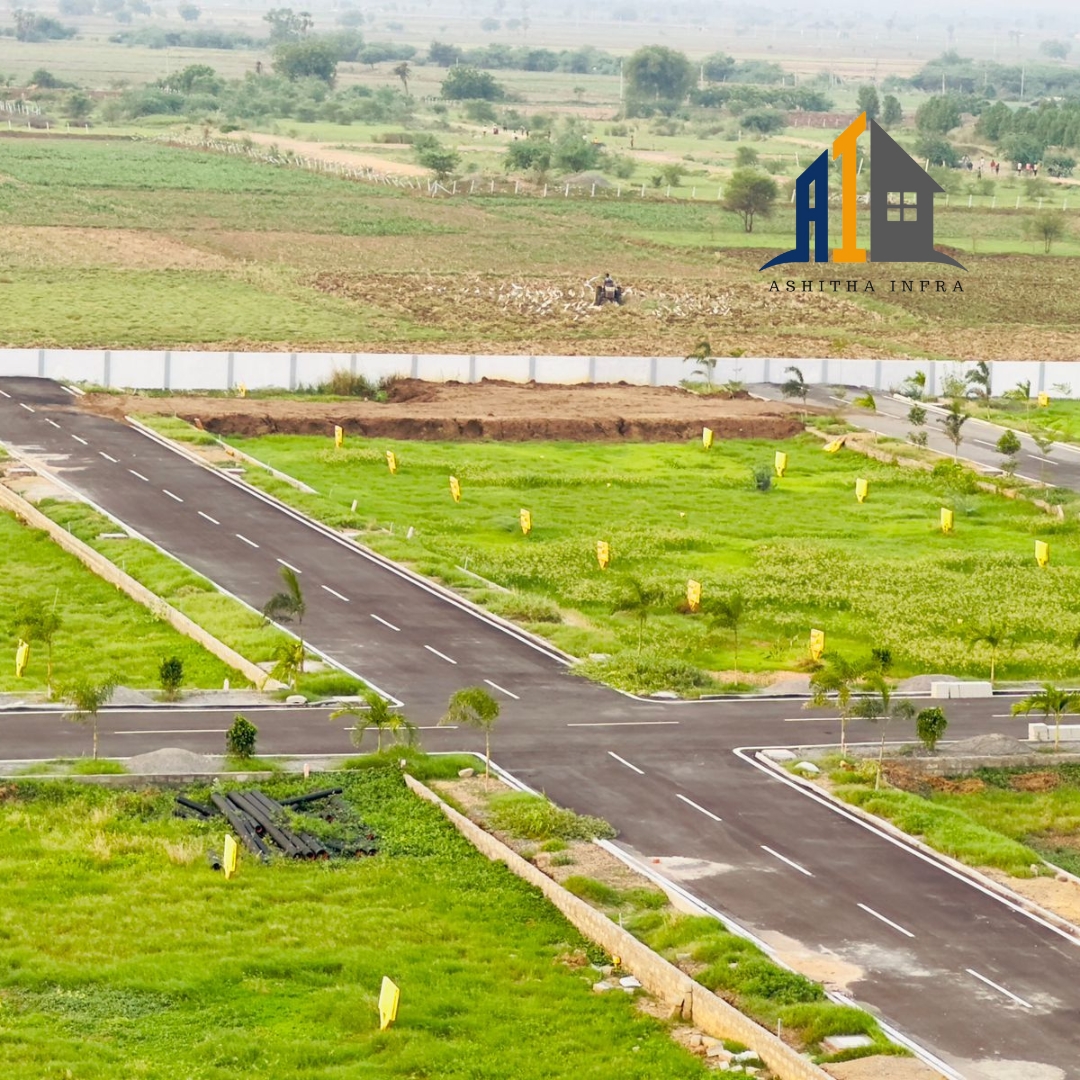 Best Open plots in Amaravathi , Lingamguntla Beside ORR Exit No 4