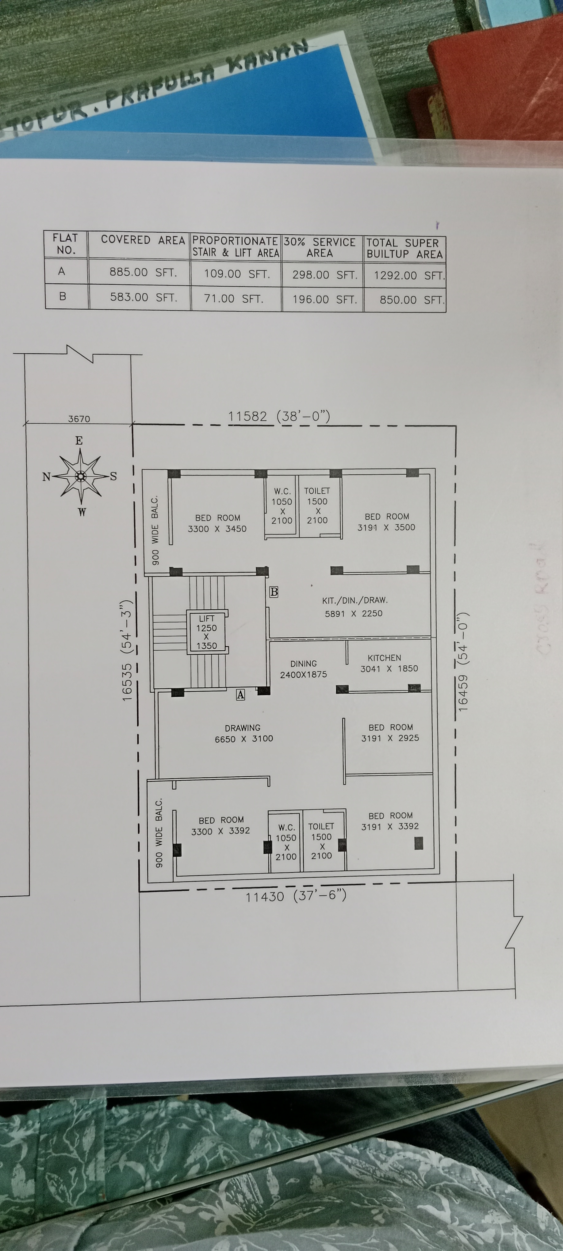 Sale New. Ready to move 2 bhk and 3 bhk flats at near Dumdum station 