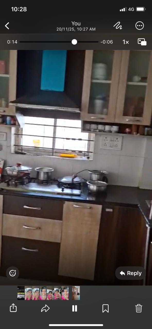 2bhk semifurnished flat available from Decmber 2026