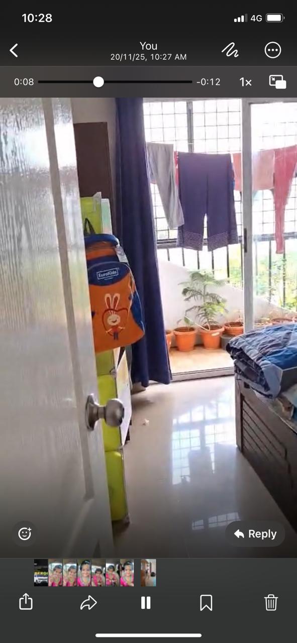 2bhk semifurnished flat available from Decmber 2026