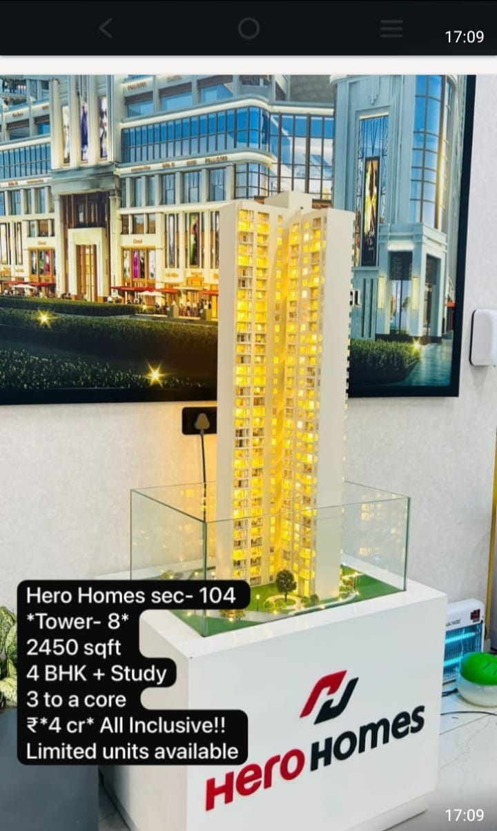 4 BHK Flat for Sale in Dwarka expressway, Gurgoan, Haryana.