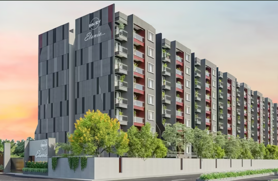Luxury 2 & 3 BHK Apartments in Sompura Bangalore - Binary Etania