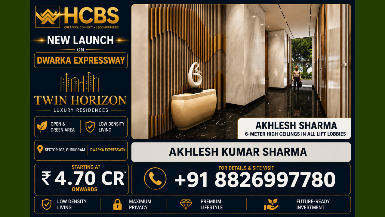 Dwarka Expressway NEW LAUNCH HCBS TwnHorizon High Rise Homes Gurgaon +91 9311953656