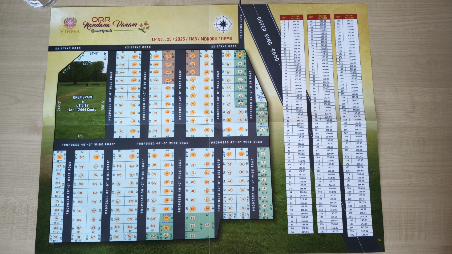 PLOTS IN GUNTUR VINFRA ORR NANDANAVANAM 9281861995