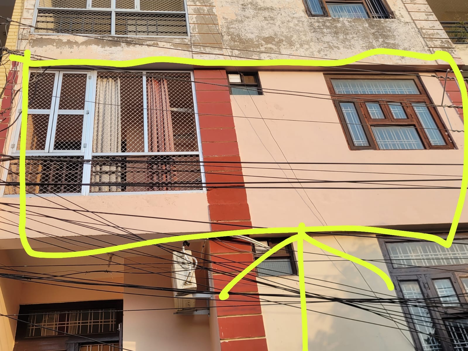 3BHK + one servant room for sale