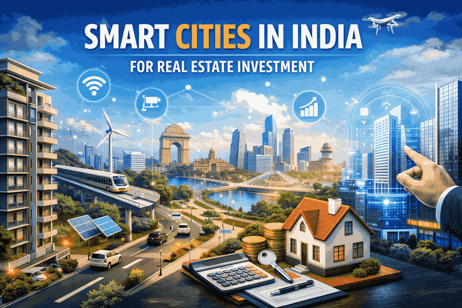 Smart Cities in India for Real Estate Investment: Flats Dekho